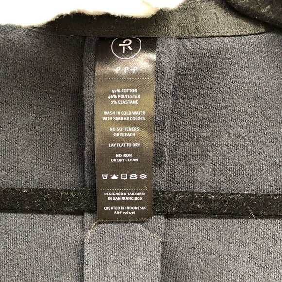 Deharo Labs Technical Moto Zip Sweatshirt Jacket Black Womens Size L Snap Button - Picture 8 of 13